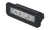 Granite Lights - LED Flush Mount Work and Warning Light  - 40 Watt Work Light + 24W Flashing Amber Light - G7425C
