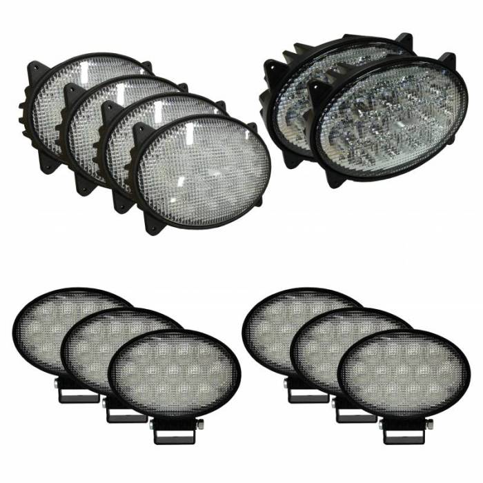 Tiger Lights - Complete LED Light Kit for Case/IH Combines, CaseKit-3