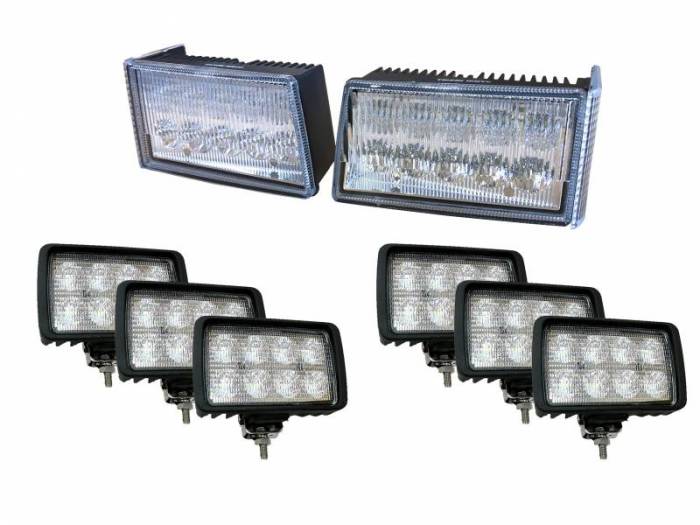 Tiger Lights - Complete LED Light Kit for Case/IH Maxxum Tractors, CaseKit-9