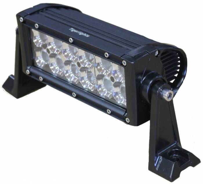 Tiger Lights - 8" Double Row LED Light Bar, TLB400C