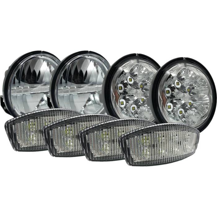 Tiger Lights - LED Light Kit for Kubota M6 Series Tractors, KubotaKit-4