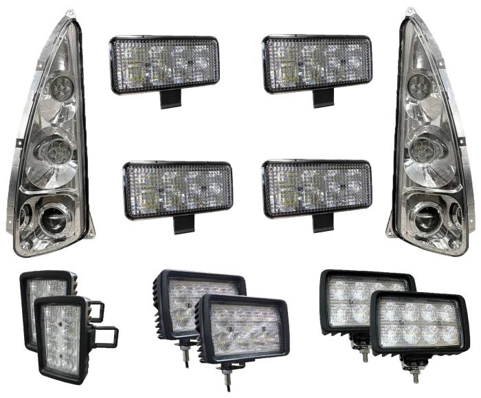 Tiger Lights - Complete LED Light Kit for Ford New Holland TG Tractors, FNHKit-2