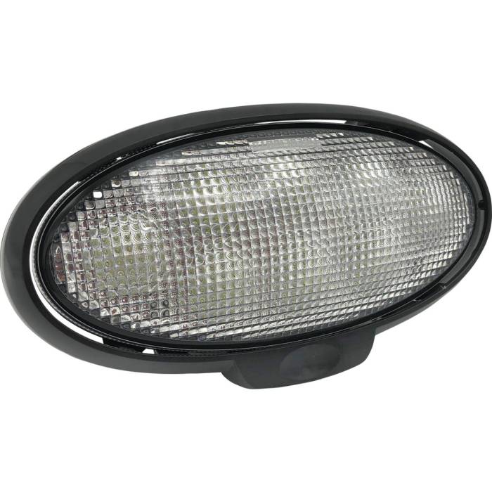 Tiger Lights - Oval Flush Mount LED Amber Cab Light for R Series Tractors, TL8070