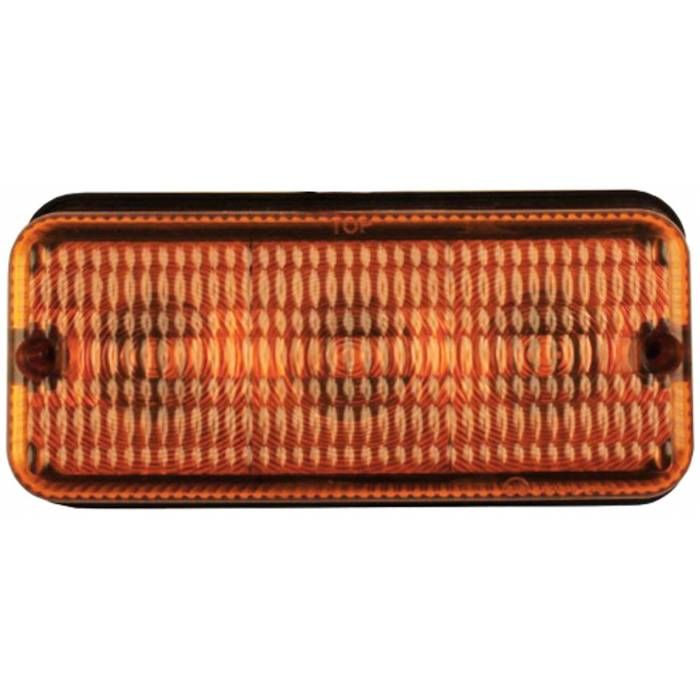 Granite Lights - 30W LED Amber Cab Warning Light - CNH - Aluminum Housing With Resistor