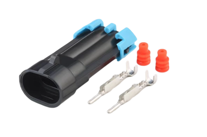 Granite Lights - MP150-2 Rec Kit - Metri Pak Receptacle Kit - Male Terminals