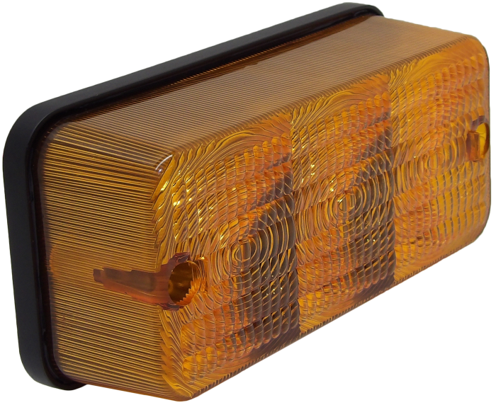 Granite Lights - 30W LED Amber Cab Warning Light - CNH - Aluminum Housing - G2430