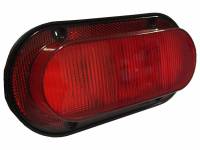 Tiger Lights - LED Red Oval Tail Light, TL4560