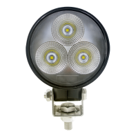 Tiger Lights - Round LED Headlight w/ Swivel Mount, TL8090 - Image 2