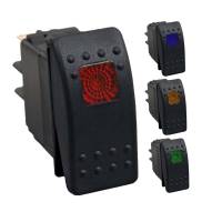 Tiger Lights - LED Rocker/Toggle Switch, TLSW1-Red - Image 3
