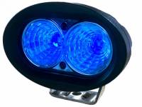 LED Lights - LED Warning Lights - Tiger Lights - LED Blue Safety Warning Light, TLFL20
