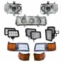 LED Lights - Plug & Play LED Lights - Tiger Lights - Complete LED Light Kit for Case/IH Magnums w/Upgraded Headlights, CaseKit-14