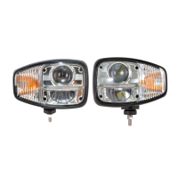LED Lights - Plug & Play LED Lights - 110W Led Hi/Lo Headlight Set W/ Driving Light, EL1910-Kit