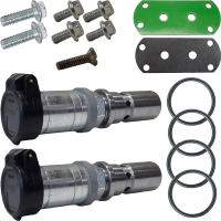 Hydraulic and Steering - Evergreen - DC200 - ISO Conversion Kit for 50 Thru 60 Series JD Hydraulic Couplers