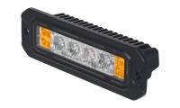 Granite Lights - LED Flush Mount Work and Warning Light  - 40 Watt Work Light + 24W Flashing Amber Light - G7425C - Image 3