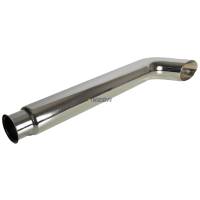 Evergreen - Chrome Exhaust Stack Curved - 3 15/16 Flared Inlet - Image 2